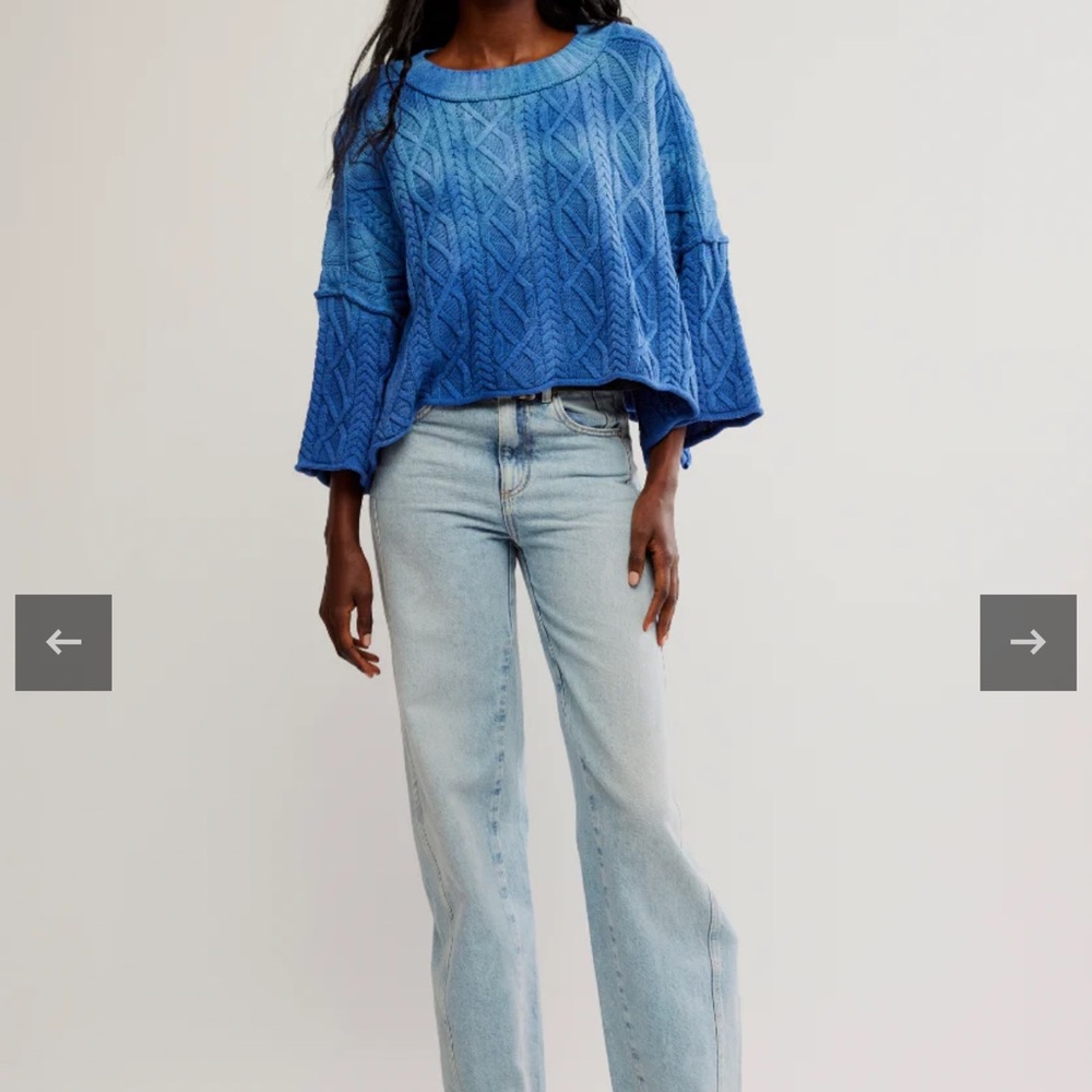 Free People | Washed Ashore Sweater | Size Large